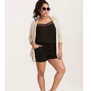 Torrid Stretch Poplin Cargo Short